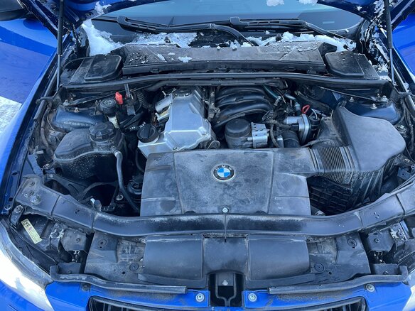 2007 BMW 3 серии 320i V (E90/E91/E92/E93), синий, 980000 рублей - вид 10