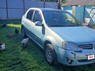 2007 Renault Logan I, серебристый, 330000 рублей, вид 3
