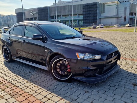 2008 Mitsubishi Lancer Evolution X, чёрный, 2450000 рублей, вид 3