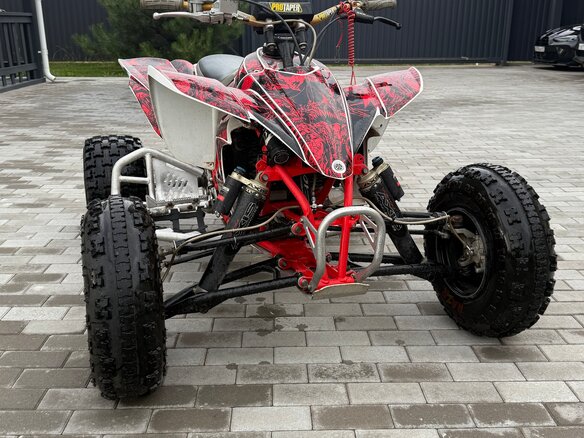2008 Yamaha YFZ 450, красный, 500000 рублей
