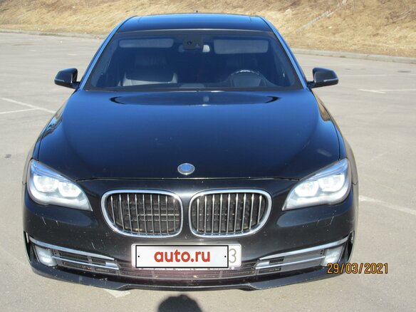 2008 BMW 7 серии Long 750Li V (F01/F02/F04), чёрный, 1672270 рублей - вид 4