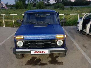 2002 Lada (ВАЗ) 2121 (4x4) I Рестайлинг, синий, 320000 рублей, вид 2
