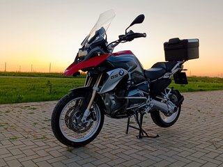 2014 BMW R 1200 GS, красный, 1050000 рублей, вид 3