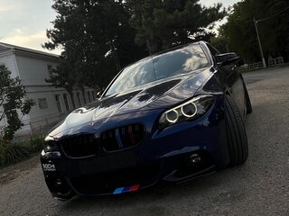 2016 BMW 5 серии 520i VI (F10/F11/F07) Рестайлинг, синий, 2970000 рублей, вид 3