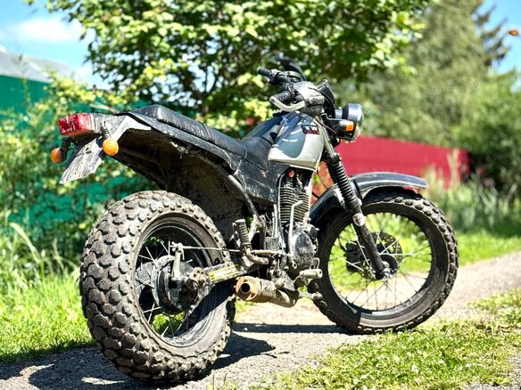 2003 Yamaha TW225, серебристый, 225000 рублей - вид 1