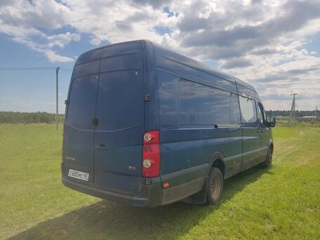 2013 Volkswagen Crafter, синий, 1000000 рублей, вид 2
