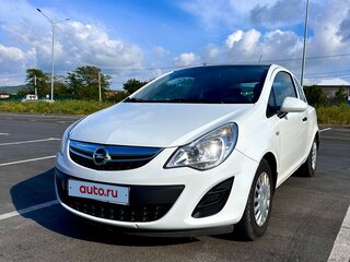 2012 Opel Corsa D Рестайлинг II, белый, 950000 рублей, вид 1