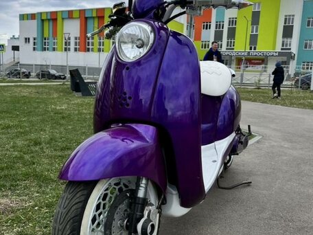 2016 Honda Crea Scoopy, фиолетовый, 230000 рублей, вид 1