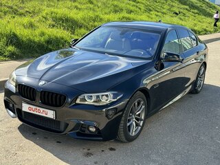 2016 BMW 5 серии 530d xDrive VI (F10/F11/F07) Рестайлинг, чёрный, 3200000 рублей, вид 1