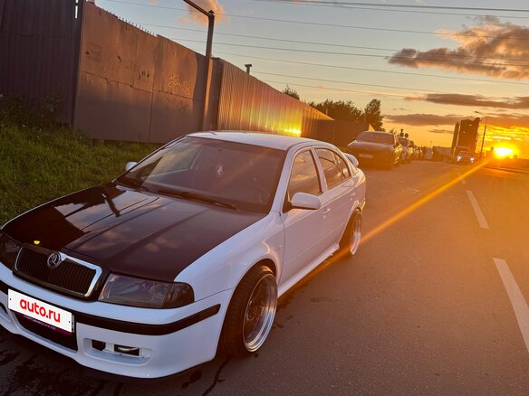 2002 Skoda Octavia I (A4) Рестайлинг, белый - вид 16