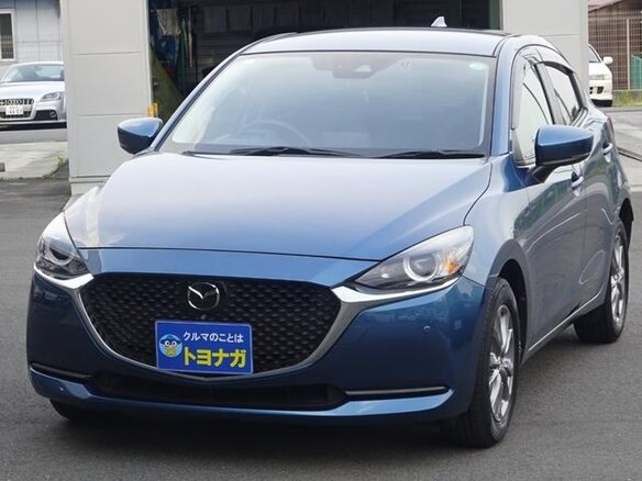 2021 Mazda 2 III (DJ) Рестайлинг, синий, 1000000 рублей - вид 3