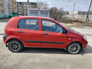 2008 Hyundai Getz I Рестайлинг, красный, 369000 рублей, вид 3