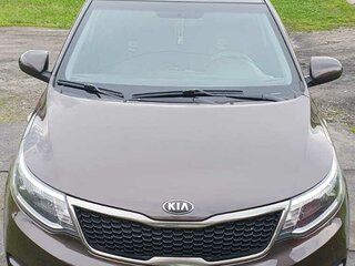 2015 Kia Rio III Рестайлинг, коричневый, 900000 рублей, вид 1