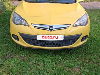 2012 Opel Astra GTC J Рестайлинг, жёлтый, 750000 рублей, вид 2