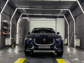 2016 Jaguar F-Pace I, синий, 2900000 рублей, вид 3