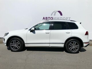 2017 Volkswagen Touareg II Рестайлинг, белый, 2850000 рублей, вид 5