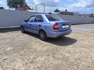 2005 Hyundai Accent ТагАЗ II, голубой, 380000 рублей, вид 3