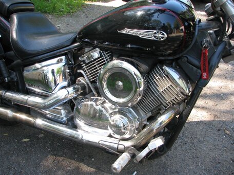 2001 Yamaha XVS1100, чёрный, 530000 рублей, вид 2