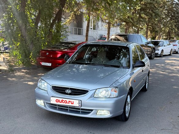 2007 Hyundai Accent ТагАЗ II, серый, 530000 рублей - вид 1