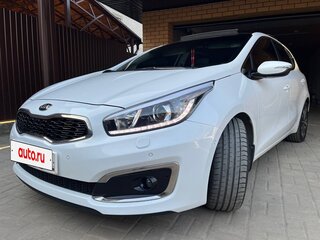 2016 Kia Ceed II Рестайлинг, белый, 1780000 рублей, вид 2