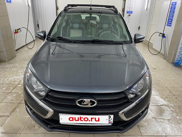 2018 Lada (ВАЗ) Granta I Рестайлинг, серый, 730000 рублей - вид 1