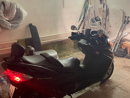 2007 Suzuki Burgman (SkyWave) 250, чёрный, 270000 рублей, вид 3