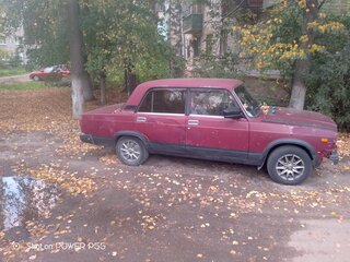 2002 Lada (ВАЗ) 2107, красный, 150000 рублей, вид 1