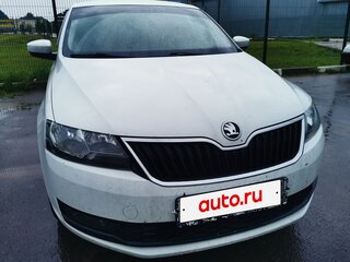 2019 Skoda Rapid I Рестайлинг, белый, 1050000 рублей, вид 1