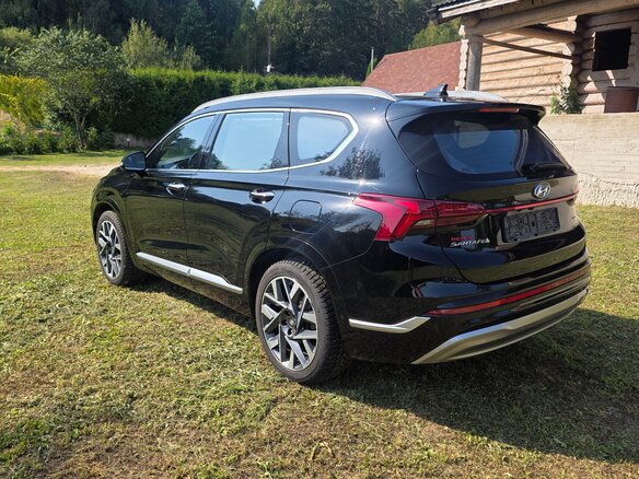 2020 Hyundai Santa Fe IV Рестайлинг, чёрный, 3261000 рублей - вид 7