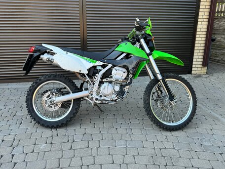 2014 Kawasaki KLX 250, зелёный, 365000 рублей, вид 4