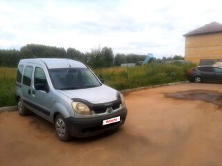 2007 Renault Kangoo I Рестайлинг, серебристый, 210000 рублей, вид 3