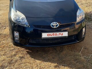 2011 Toyota Prius III Рестайлинг (XW30), чёрный, 1300000 рублей, вид 1