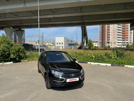 2025 Lada (ВАЗ) Granta I Рестайлинг, чёрный, 720000 рублей, вид 4