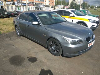 2007 BMW 5 серии 525i V (E60/E61) Рестайлинг, серый, 1250000 рублей, вид 4