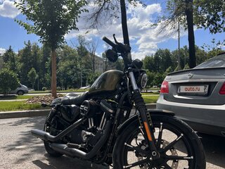 2017 Harley-Davidson Sportster 883, зелёный, 950000 рублей, вид 5