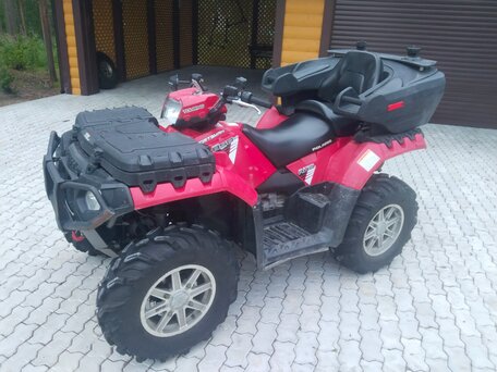2014 Polaris Sportsman 850, красный, 1000000 рублей, вид 4