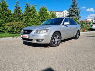 2006 Hyundai Sonata V (NF), серебристый, 680000 рублей, вид 2