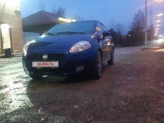 2007 Fiat Punto III Grande Punto, синий, 475000 рублей, вид 3