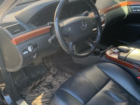 2008 Mercedes-Benz S-Класс 350 V (W221), чёрный, 1500000 рублей - вид 13