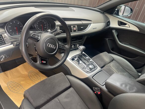 2012 Audi A6 IV (C7), чёрный, 2500000 рублей - вид 12