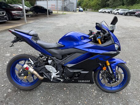 2019 Yamaha YZF-R3, синий, 670000 рублей, вид 1