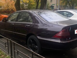 2002 Mercedes-Benz S-Класс 500 IV (W220) Рестайлинг, фиолетовый, 450000 рублей, вид 5