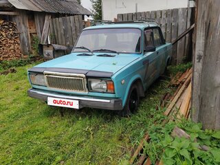 2000 Lada (ВАЗ) 2107, голубой, 50000 рублей, вид 3