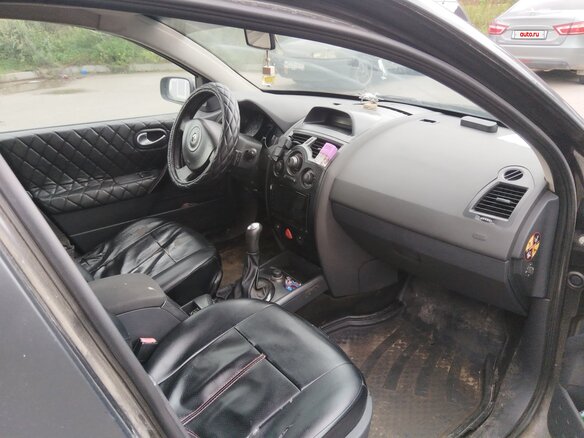 2006 Renault Megane II Рестайлинг, чёрный - вид 7