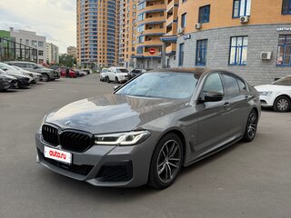 2021 BMW 5 серии 520i VII (G30/G31/G38) Рестайлинг, серый, 4390000 рублей, вид 1