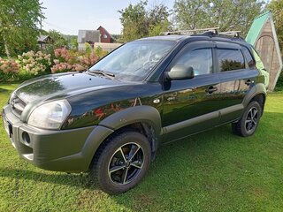 2006 Hyundai Tucson I, зелёный, 624000 рублей, вид 4