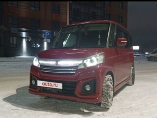 2016 Suzuki Spacia I Рестайлинг, красный, 715000 рублей, вид 4