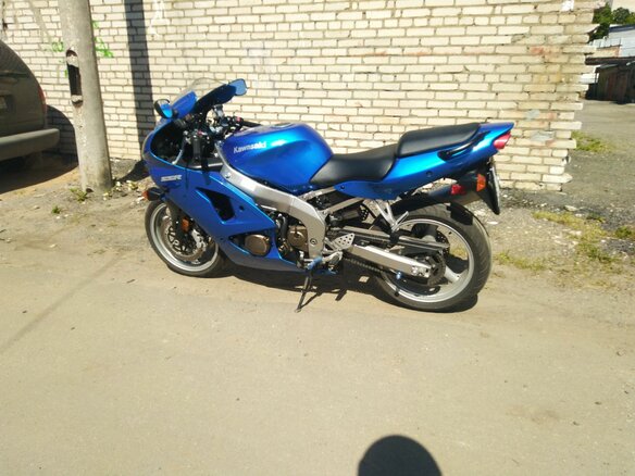 2008 Kawasaki ZZR 600, синий, 1355000 рублей - вид 2