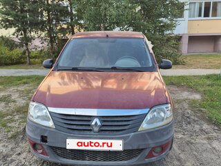 2011 Renault Logan I Рестайлинг, пурпурный, 300000 рублей, вид 1