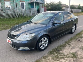 2009 Skoda Octavia DSG7 II (A5) Рестайлинг, серый, 530000 рублей, вид 2